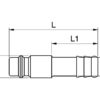 Plug Hose Barb - 9mm