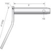 Liftbolt m/håndtag 36x127mm Kat.3 (Ø36mm)