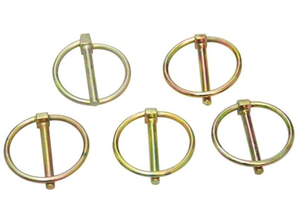 Ringsplit (rund), Stift Ø4.5mm x 35mm (5 stk. Agripak)