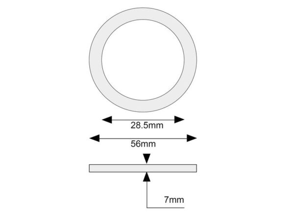 Afstandsring 2/2, 3/2