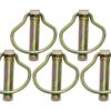 Ringsplit (pæreformet), Stift Ø9.5mm x 44.5mm (5 stk. Agripak)