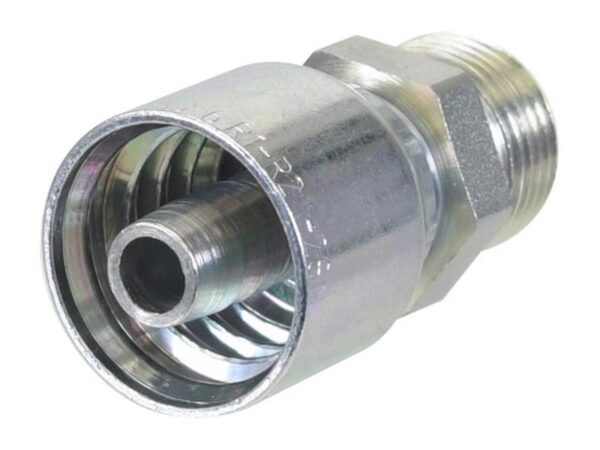 Parker Millimeter 24° Preskobling 3/8'' x M20 x 1.50 (12S) Han Lige