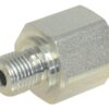 Hydraulic Metal Pipe Thread Reducer 1/4''BSP Externalthread 3/8''BSP Inner thread