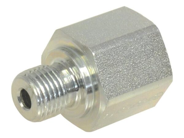 Hydraulic Metal Pipe Thread Reducer 1/4''BSP Externalthread 3/8''BSP Inner thread
