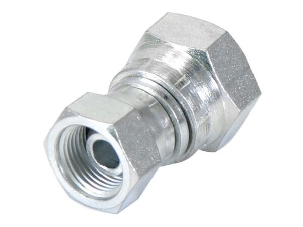 Hydraulikadapter 3/8'' BSP Drejelig hun x 1/2'' BSP Drejelig hun
