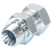 Hydraulikadapter 3/8'' BSP Han x 3/8'' BSP Drejelig hun