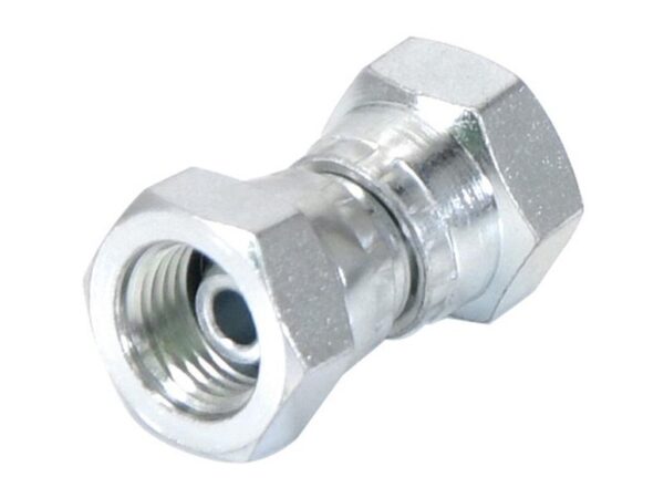 Hydraulikadapter 1/4'' BSP Drejelig hun x 1/4'' BSP Drejelig hun