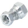 Hydraulikadapter 1/4'' BSP Drejelig hun x 3/8'' BSP Drejelig hun