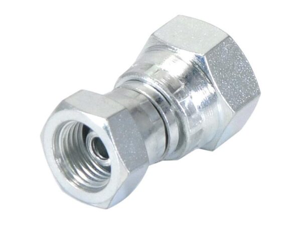 Hydraulikadapter 1/4'' BSP Drejelig hun x 3/8'' BSP Drejelig hun