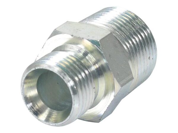 Hydraulikadapter 3/4'' NPTF Han x 1/2'' BSP Han
