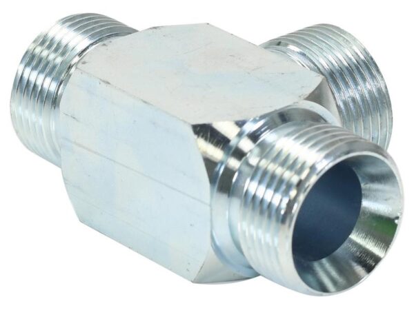 Hydraulisk T-stykke 1'' BSP Han x 1'' BSP Han x 1'' BSP Han