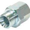 Hydraulikadapter 1/2'' BSP Han x 1/2'' BSP Fast Hun