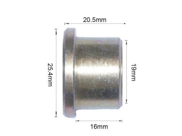 Bøsning Topstang (Kat. 2 til 1 (Ø25 til 19mm))
