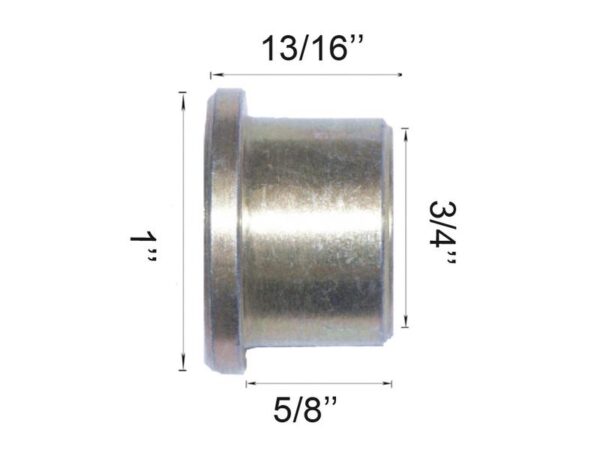 Bøsning Topstang (Kat. 2 til 1 (Ø25 til 19mm))
