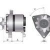 Generator (Mahle) - 14V, 55 A