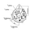 Generator (Sparex) - 12V, 65 A