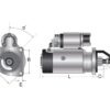 Starter - 12V, 3KW (Mahle)