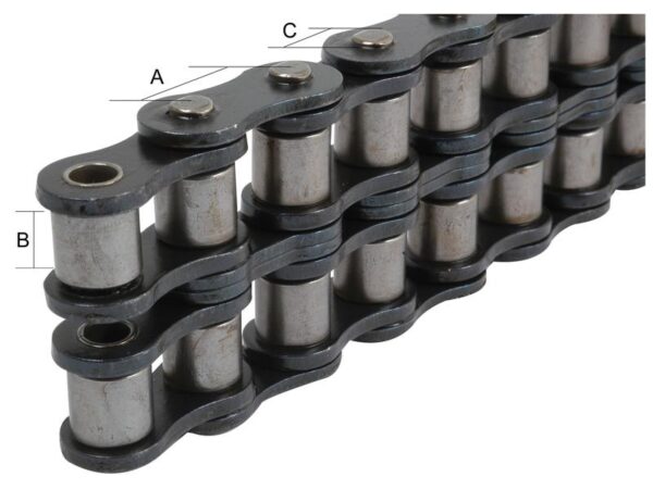 Rullekæde - Duplex, 06B-2 (5M)