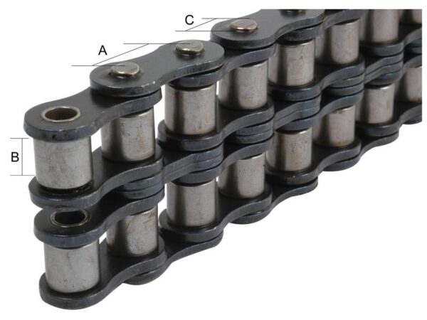Rullekæde - Duplex, 50-2 (5M)