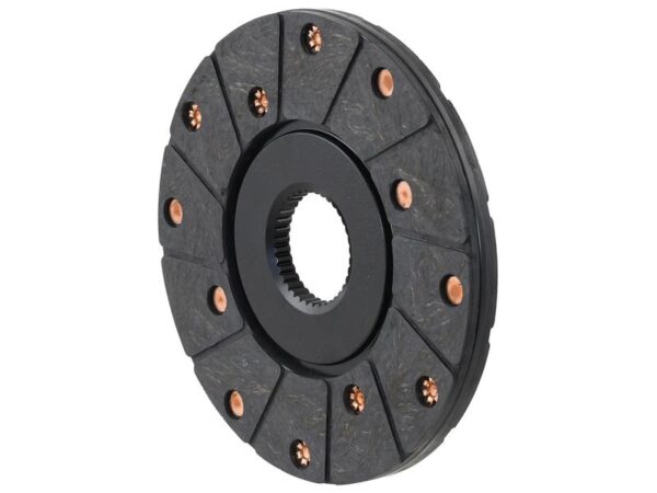Bremseskive m/belægning. Udv. Ø 166mm