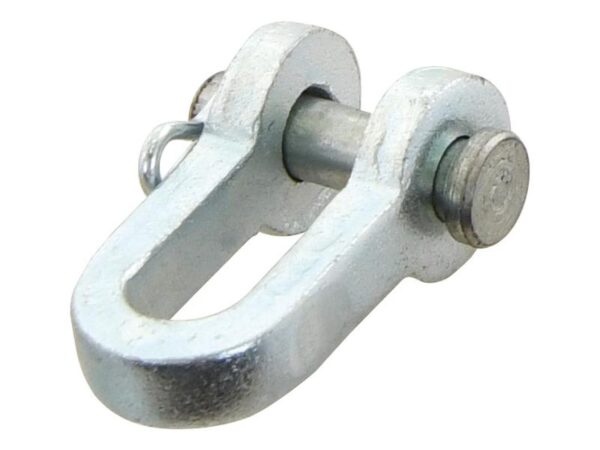 Sjækel (m/split), Stift Ø8mm, Kæbebredde: 18mm