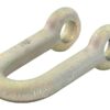 Sjækel (m/split), Stift Ø19mm, Kæbebredde: 33mm