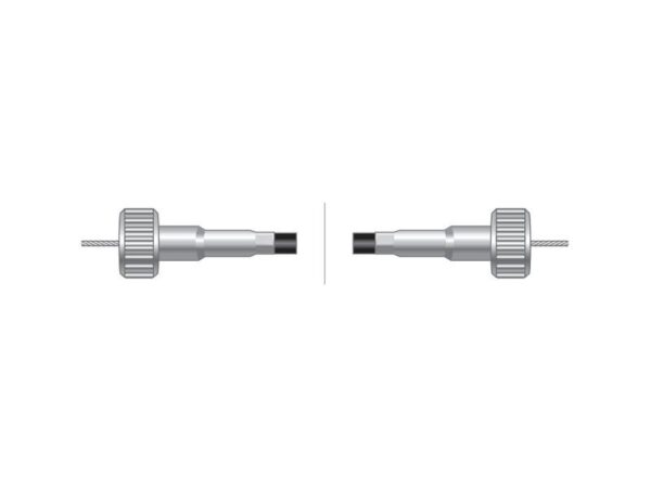 Kabel Traktormeter - Længde: 632mm, Udvendig kabellængde mm: 592mm.
