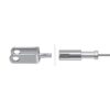 Kabel Gas - Længde: 260mm, Udvendig kabellængde mm: 240mm.
