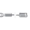 Kabel Bremse - Længde: 1572mm, Udvendig kabellængde mm: 1296mm.