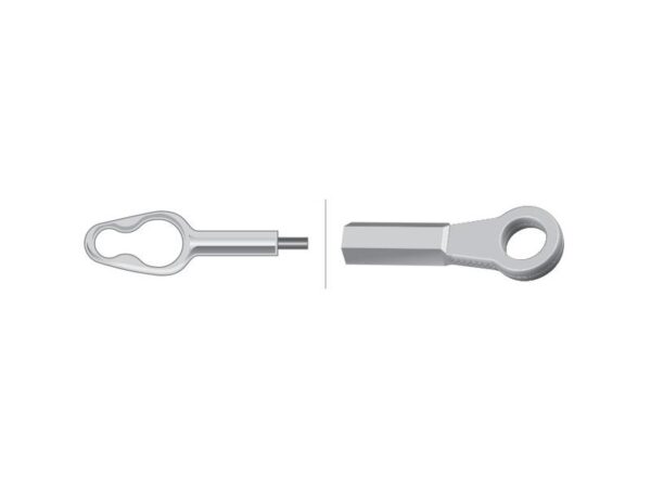 Kabel Bremse - Længde: 1610mm, Udvendig kabellængde mm: 1420mm.