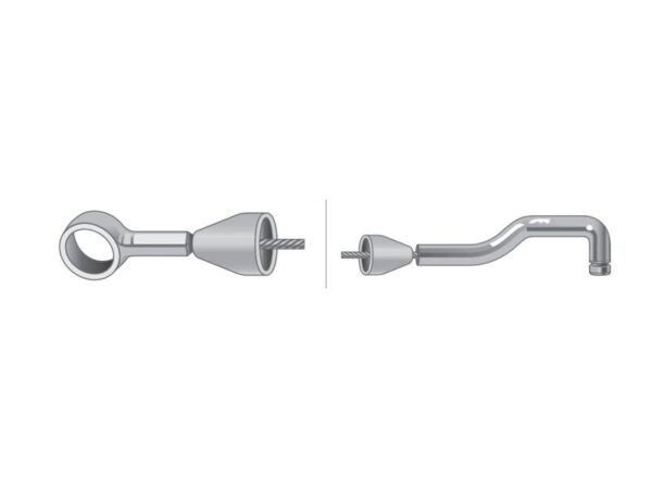 Kabel Håndgas - Længde: 944mm, Udvendig kabellængde mm: 667mm.