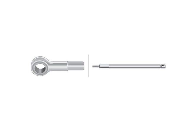 Kabel Håndgas - Længde: 1169mm, Udvendig kabellængde mm: 942mm.