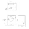 Sparex Lynkobling Hun 1/2'' Krop tommer x 1/2'' BSP Hun