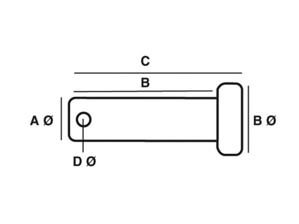 Millimeter Splitbolt Ø15.7mm x 45.00mm