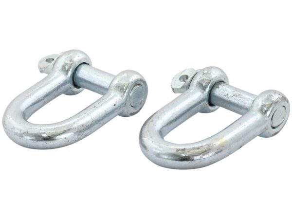 Sjækel (m/skrue), Stift Ø25.4mm x 50mm Kæbebredde