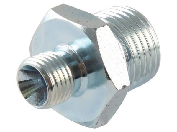 Hydraulikadapter 1/4'' BSP Han x 1/2'' BSP Han