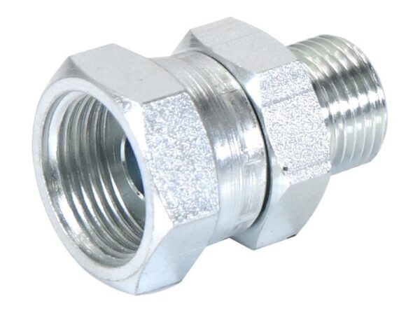 Hydraulikadapter 1/2'' BSP Han x 3/4'' BSP Drejelig hun