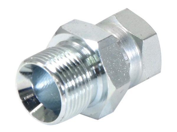 Hydraulikadapter 3/4'' BSP Han x 1/2'' BSP Drejelig hun