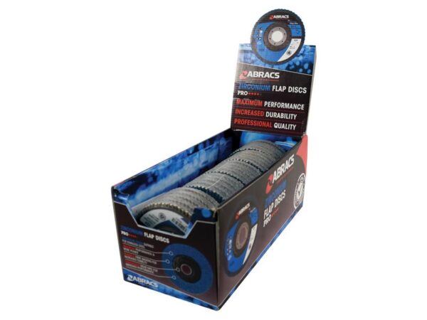Slibeskive (flap disc) Ø115 x 8 x 22mm - 80 Korn