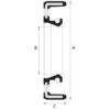 Pakdåse 70 x 95 x 10mm (enkelt)