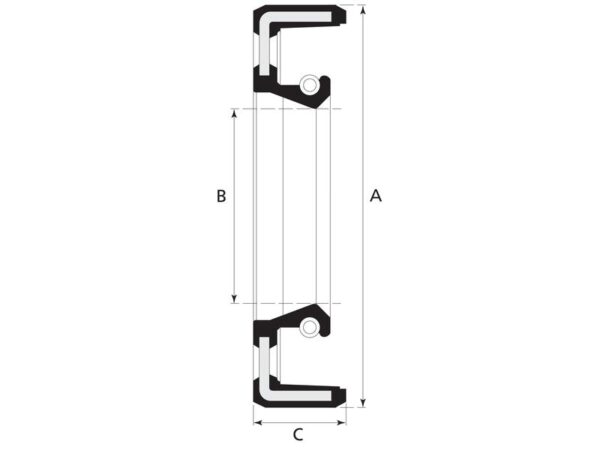 Pakdåse 70 x 95 x 10mm (enkelt)