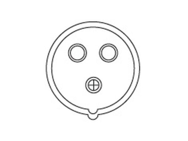 Stik 3pol Han (Black Plastic)