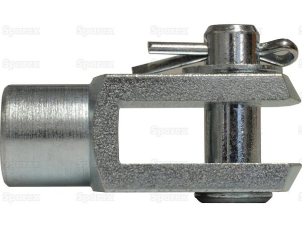 Millimeter Gaffelled m/bolt M12 (DIN 71751)