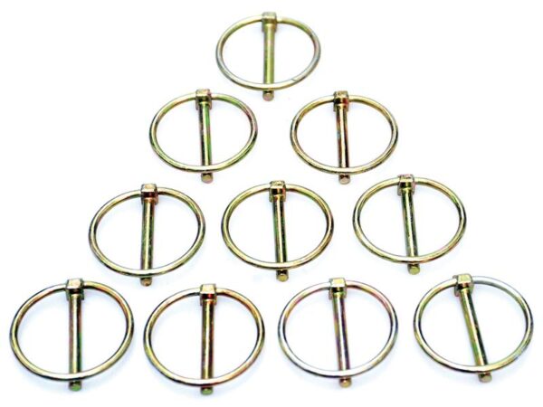 Ringsplit (rund), Stift Ø4.5mm x 35mm (10 stk. Agripak)