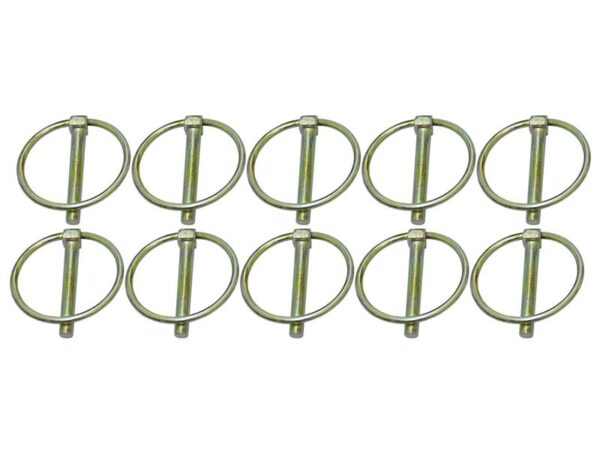 Ringsplit (rund), Stift Ø6mm x 44.5mm (10 stk. Agripak)