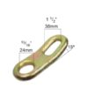 Stabilisator Fæsteplade - Hul Ø23 & 18x38mm