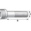 Umbrachobolt, Størrelse: M6x40mm (DIN 912)
