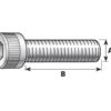 Umbrachobolt, Størrelse: M14x40mm (DIN 912)