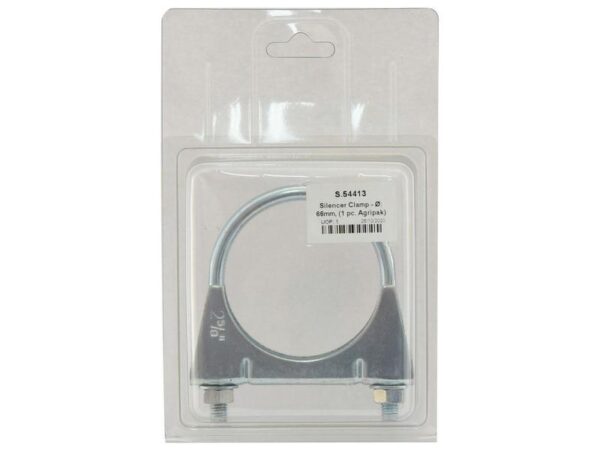Udstødningsclamp - Ø: 66mm, (1 stk. Agripak)