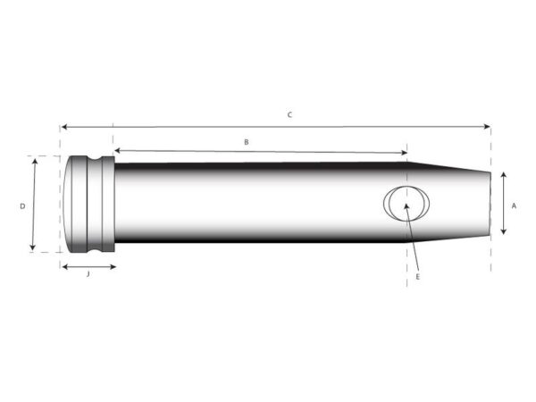 Liftbolt 22x95mm Kat. 1 (Ø22mm)